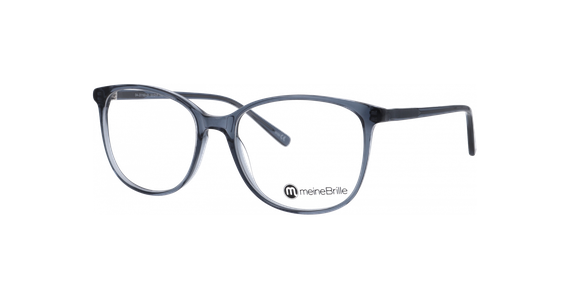 meineBrille 04-20160-01, Blaugrau Schräg links - Ansicht 2