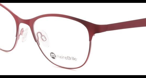 meineBrille 04-87010-02, Rot/Rosa Matt nah - Ansicht 7