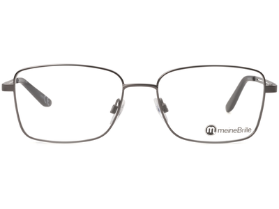 meineBrille 04-96080-01, Dunkel Gun Matt front - Ansicht 2