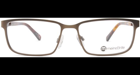 meineBrille 04-69080-01, Bronce/Braun front - Ansicht 3