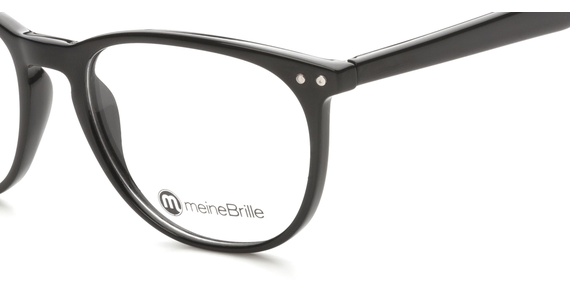 meineBrille 04-96040-01, Schwarz nah - Ansicht 4