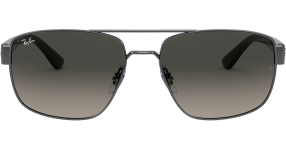 Ray-Ban RB3663 Glänzend Gunmetall / Verlauf Grau 004/71 60 - Ansicht 2