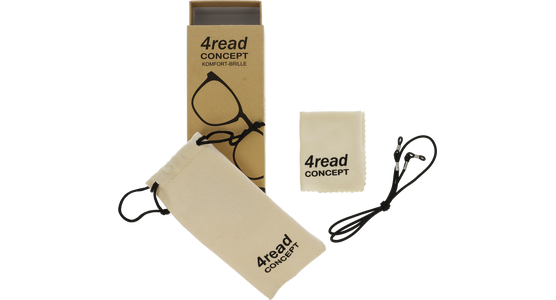 4read CONCEPT Berlin Schwarz 2,0 Dioptrien  - Ansicht 5