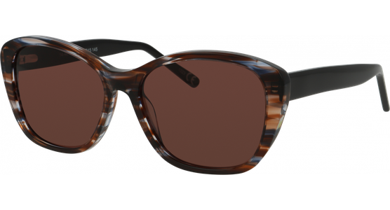 meineBrille 14-46120-01, Braun/Blau glänzend - Mehrfarbig - Ansicht 2