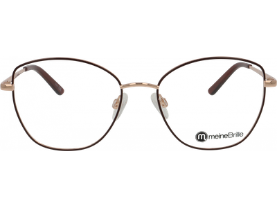 meineBrille Brille Damen meineBrille 04-40110-01, Weinrot/Roségold glänzend Ansicht 4