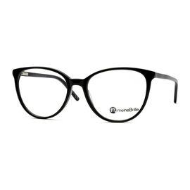 meineBrille 04-06000-01, Schwarz Front