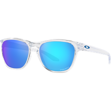 Oakley Sonnenbrille Herren Oakley Manorburn Polished Clear / Prizm™ Sapphire OO9479 0656