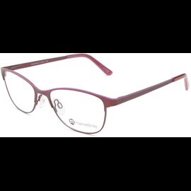 meineBrille 04-69110-01, Dunkel Rot/Pink links