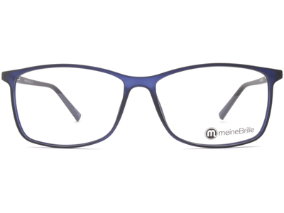 meineBrille 04-69020-01, Blau Matt front - Ansicht 2