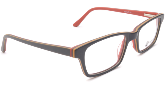 meineBrille 04-69240-01, Dunkel Blau/Orange/Rot rechts - Ansicht 5