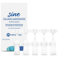 meineLinse sine Hyaluron-Augentropfen 15 x 0,5ml