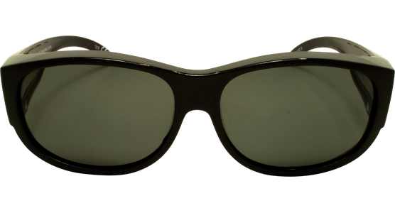 SunRay 06-71400-02 Überbrille, Schwarz glänzend - AUSVERKAUFT  - Ansicht 2