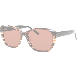 meineBrille Sonnenbrille Damen meineBrille 14-46120-01, Braun/Blau glänzend - Mehrfarbig