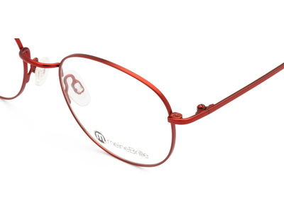 meineBrille 04-79060-02, Rot Matt nah - Ansicht 5