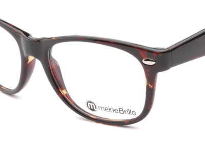 meineBrille 04-69150-01, Dunkel Havanna nah - Ansicht 3