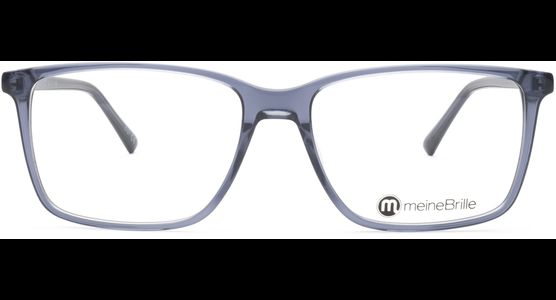 meineBrille 04-12010-02, Taubenblau Front - Ansicht 3