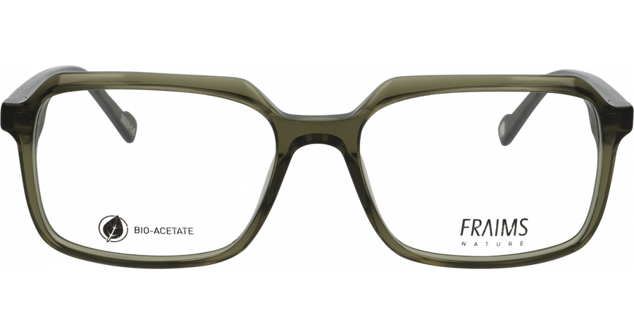 FRAIMS Brille Unisex FRAIMS NATURE 03-31140-02 Ylan, dunkelgrün glänzend Ansicht 1