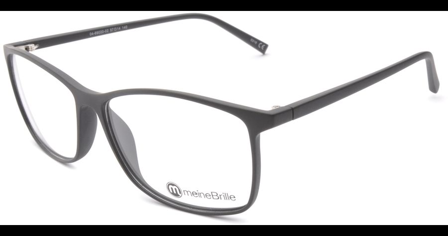 meineBrille 04-69020-02, Schwarz Matt links