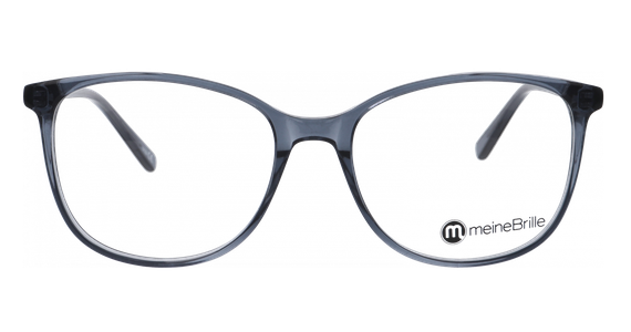 meineBrille 04-20160-01, Blaugrau Front - Ansicht 2