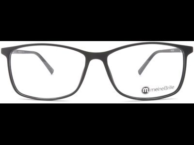 meineBrille 04-69020-02, Schwarz Matt front