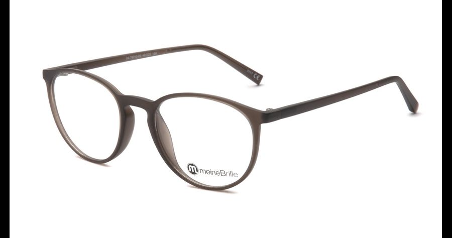 meineBrille 04-79010-02, Erdbraun Matt links