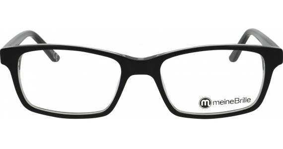 meineBrille 04-30080-02, Schwarz/Crystal - Ansicht 2