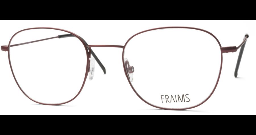 FRAIMS Brille Unisex FRAIMS 03-15030-02 Tracy, Ziegelrot matt Ansicht 1