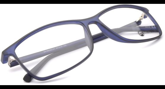meineBrille 04-69020-01, Blau Matt liegend - Ansicht 7