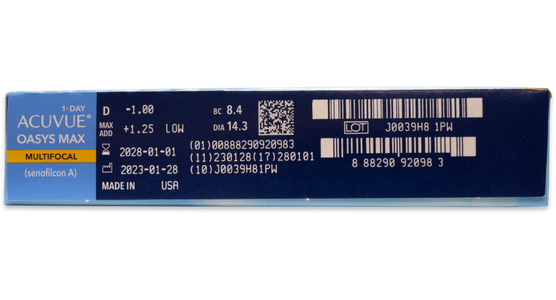 Acuvue Oasys Max 1-Day Multifocal 90er - Ansicht 4
