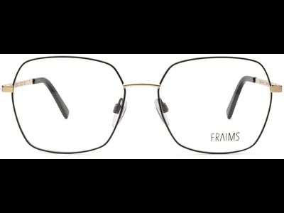 FRAIMS Brille Damen FRAIMS 03-15000-02 Dionne, Schwarz/Gold Ansicht 2