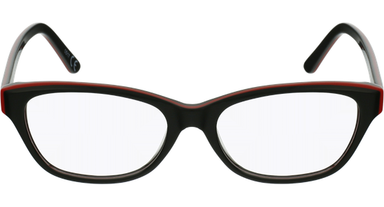 meineBrille 04-69030-02, Schwarz/Rot - Ansicht 3