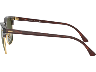 Ray-Ban Sonnenbrille Unisex Ray-Ban RB3016 Clubmaster Classic Glänzend Tortoise / Grün W0366 51 Ansicht 4