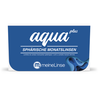 meineLinse aqua plus sphärische Monatslinsen 3er - Ansicht 2