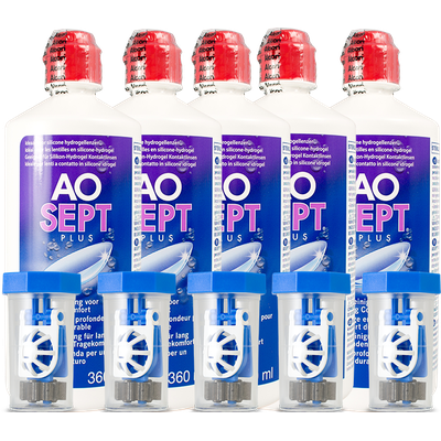  Aosept plus Systempack 5x360ml Ansicht 2