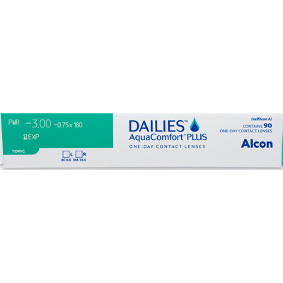  Dailies AquaComfort plus toric 90er Ansicht 3