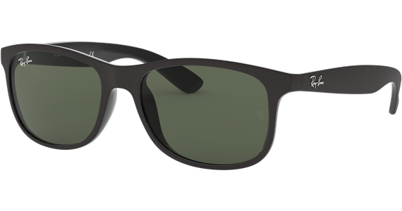 Ray-Ban RB4202 Andy Matt Schwarz / Grün 606971 55 - Ansicht 1