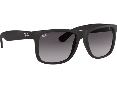 Ray-Ban RB4165 Justin Classic Matt Schwarz / Verlauf Grau 601/8G 54 - Ansicht 4