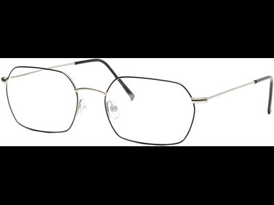 FRAIMS Brille Herren FRAIMS 03-97240-01 Taylor, Schwarz Matt/Silber Matt Ansicht 3