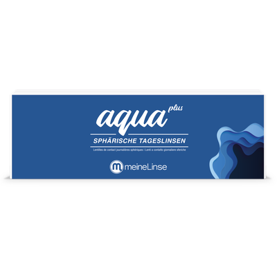 meineLinse aqua plus sphärische Tageslinsen 30er