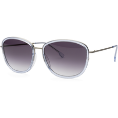 FRAIMS Sun Sonnenbrille Damen FRAIMS 13-15020-02 Mandy, Silber matt / Hellblau