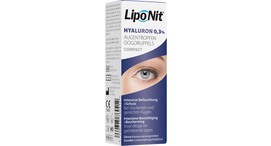 Lipo Nit Compact Augentropfen 0,3% Hyaluron Einzelflasche - Ansicht 5