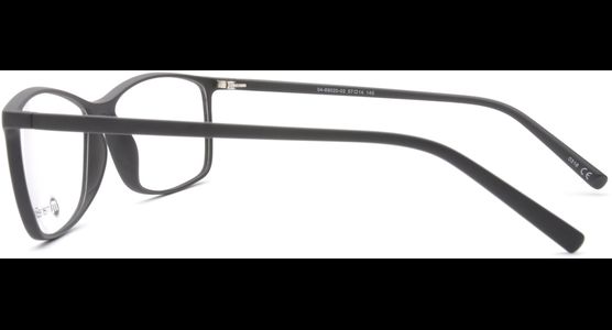 meineBrille 04-69020-02, Schwarz Matt seite - Ansicht 4