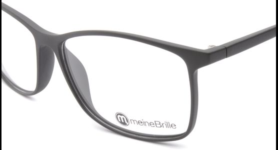 meineBrille 04-69020-02, Schwarz Matt nah - Ansicht 7