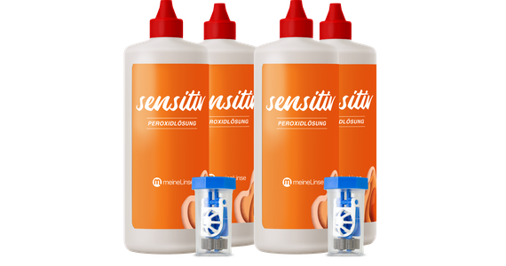  meineLinse sensitiv Peroxidlösung 4x360ml Ansicht 1