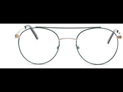 FRAIMS Brille Damen FRAIMS 03-97190-01 Jamie, Tannengrün Matt/Gold Matt  Ansicht 2