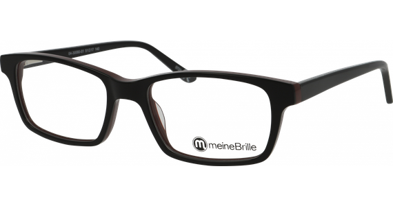 meineBrille 04-30080-01, Schwarz/Burgunder - Ansicht 3