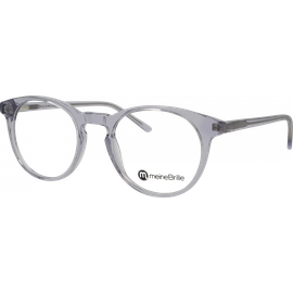 meineBrille Brille Unisex meineBrille 04-30100-01, Hellgrau/Transparent
