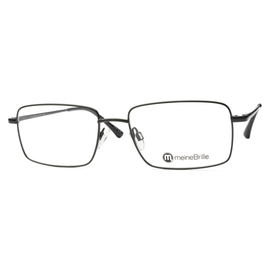 meineBrille 04-12030-02, Schwarz Front