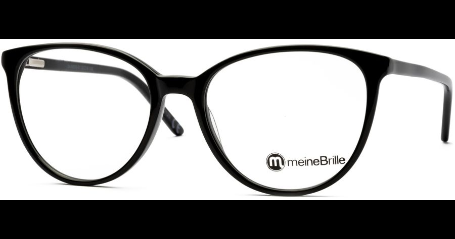 meineBrille 04-06000-01, Schwarz links