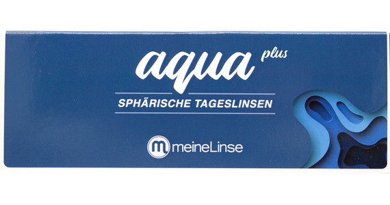  meineLinse aqua plus sphärische Tageslinsen 30er Ansicht 1